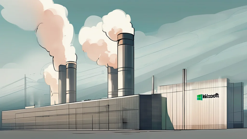 Featured image for Microsoft's Sustainability Struggles: The Carbon-Heavy Economy Challenge