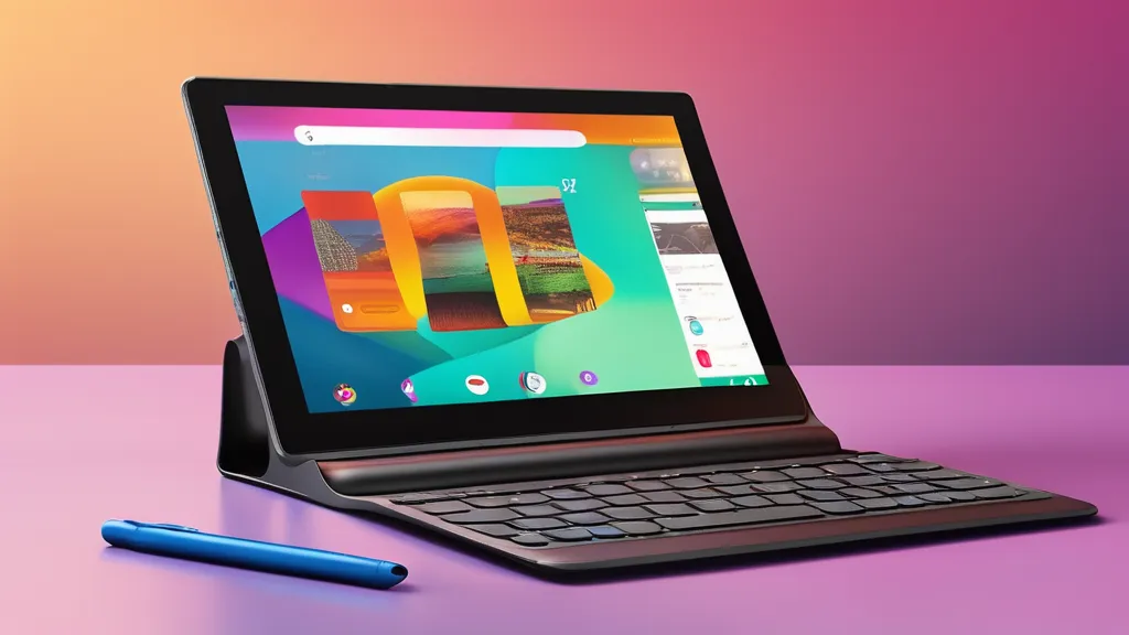 Explore the Lenovo Yoga Tab Plus, a versatile tablet with a brilliant display, powerful speakers, and useful accessories, perfect for media consumption and creative work.